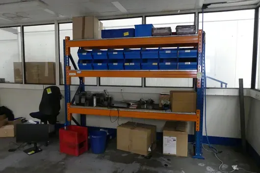 Scaffalatura a campata larga, 1 campata, 3 livelli, senza contenuto