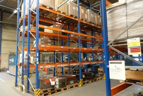 Schulte - scaffalatura per pallet, 3 campi, senza contenuto
