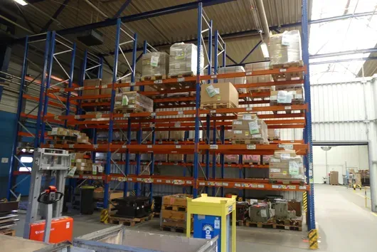 Schulte - scaffalatura per pallet, 3 campi, senza contenuto