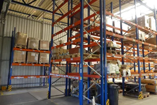 Schulte - scaffalatura per pallet, 1 campo, senza contenuto