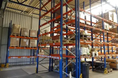Schulte - scaffalatura per pallet, 1 campo, senza contenuto