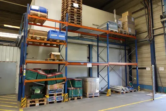 Schulte - scaffalatura per pallet, 3 campi, senza contenuto