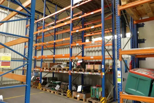 Schulte - scaffalatura per pallet, 3 campate, senza contenuto