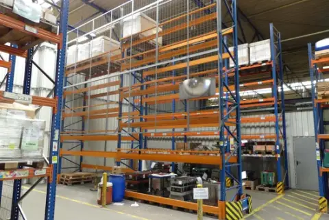 Trafö - scaffalatura per pallet, 2 campate, senza contenuto