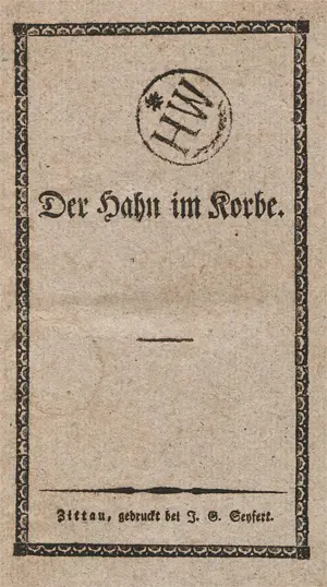 Hahn im Korbe, Der – [en:] Der zweite Mai