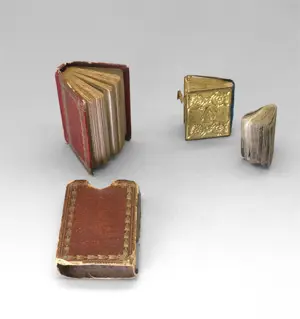 Marcilly, Alexandre Théodore a miniaturní knihy – Francouzské "Livres Minuscules". 3 svazky,