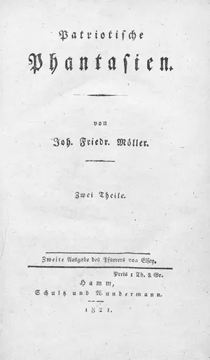 Möller, Johann Friedrich – Patriotische Phantasien