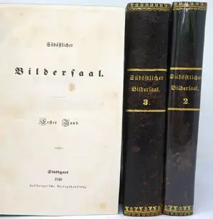 Pückler-Muskau, Hermann von – Südöstlicher Bildersaal. Stuttgart, Hallberger, 1840-1841