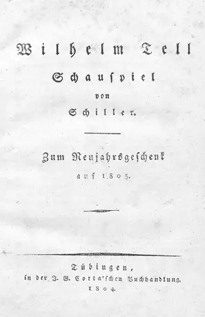 Schiller, Friedrich – Wilhelm Tell