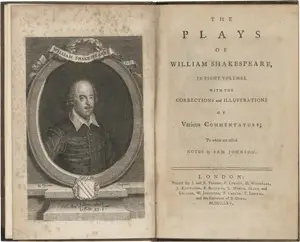 Shakespeare, William – The plays (vydání Samual Johnson)