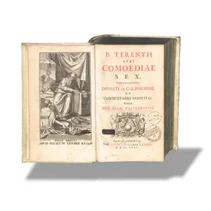 Terentius Afer, Publius – Comoediae sex, cum interpretatione Donati et Calphurnii