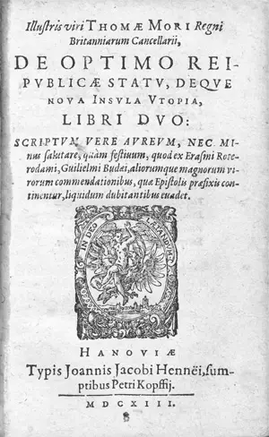 Morus, Thomas – De optimo reipublicae statu