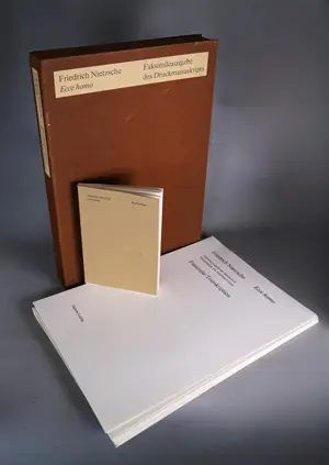 Nietzsche, Friedrich – Ecce Homo. Faksimile rukopisu