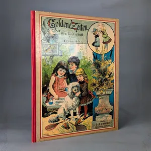 Goldene Zeiten – Ein Bilderbuch auf Leinwand