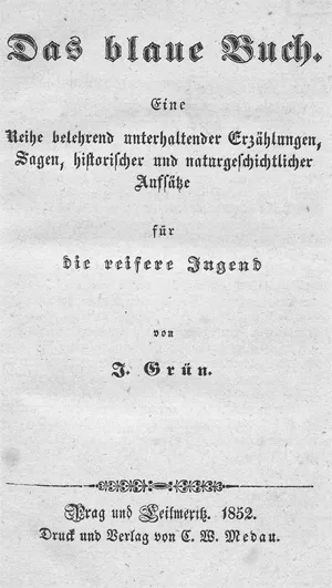 Grün, J. – Das blaue Buch