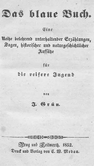 Grün, J. – Das blaue Buch