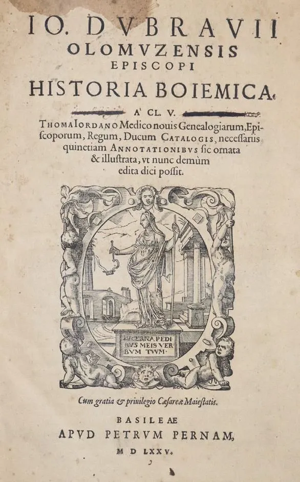 Dubravius,J. – Historia Boiemica A CL