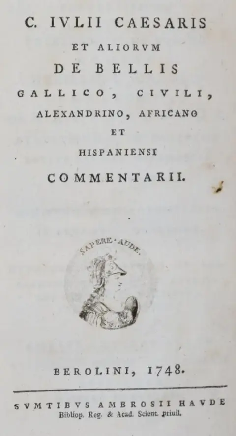 Caesar,C.J. – Les commentaires de Cesar de la traduction de N.P