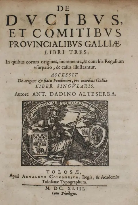 Dadin de Hauteserre,A. – De ducibus, et comitibus provincialibus Galliae, libri tres