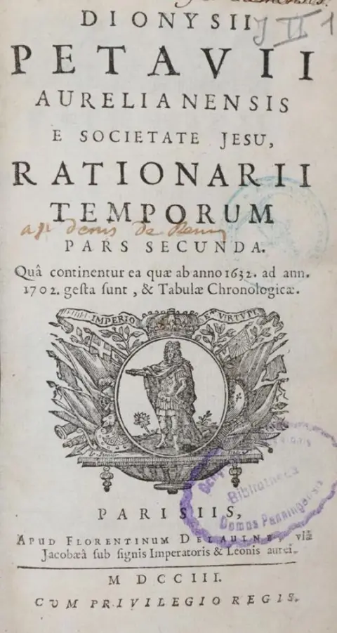 Petau,D. – Rationarum temporum in partes tres