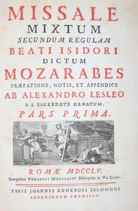Lesley (Lesleus),A. – Missale mixtum secundum regulam beati Isidori dictum mozarabes praefatione, notis, et appendice