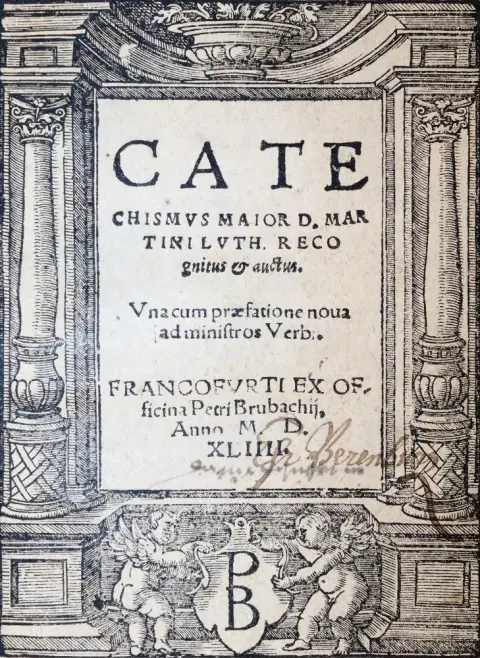 Luther, M. – Catechismus maior D