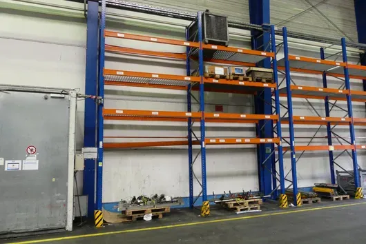 Schulte - scaffalatura per pallet, 2 campi, senza contenuto