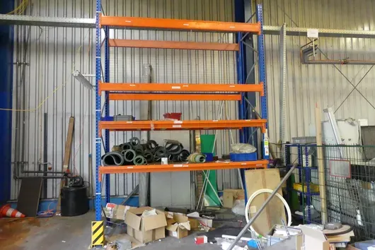 Scaffalatura per pallet, 1 campata, senza contenuto