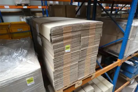Lot cutii pliabile Fefco 0201, 344x273x99