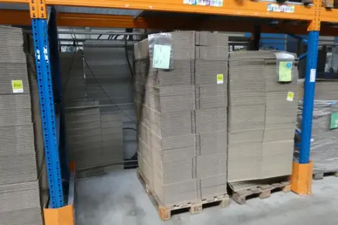 Lot cutii pliabile din carton ondulat Opel 370x370x195 Opel