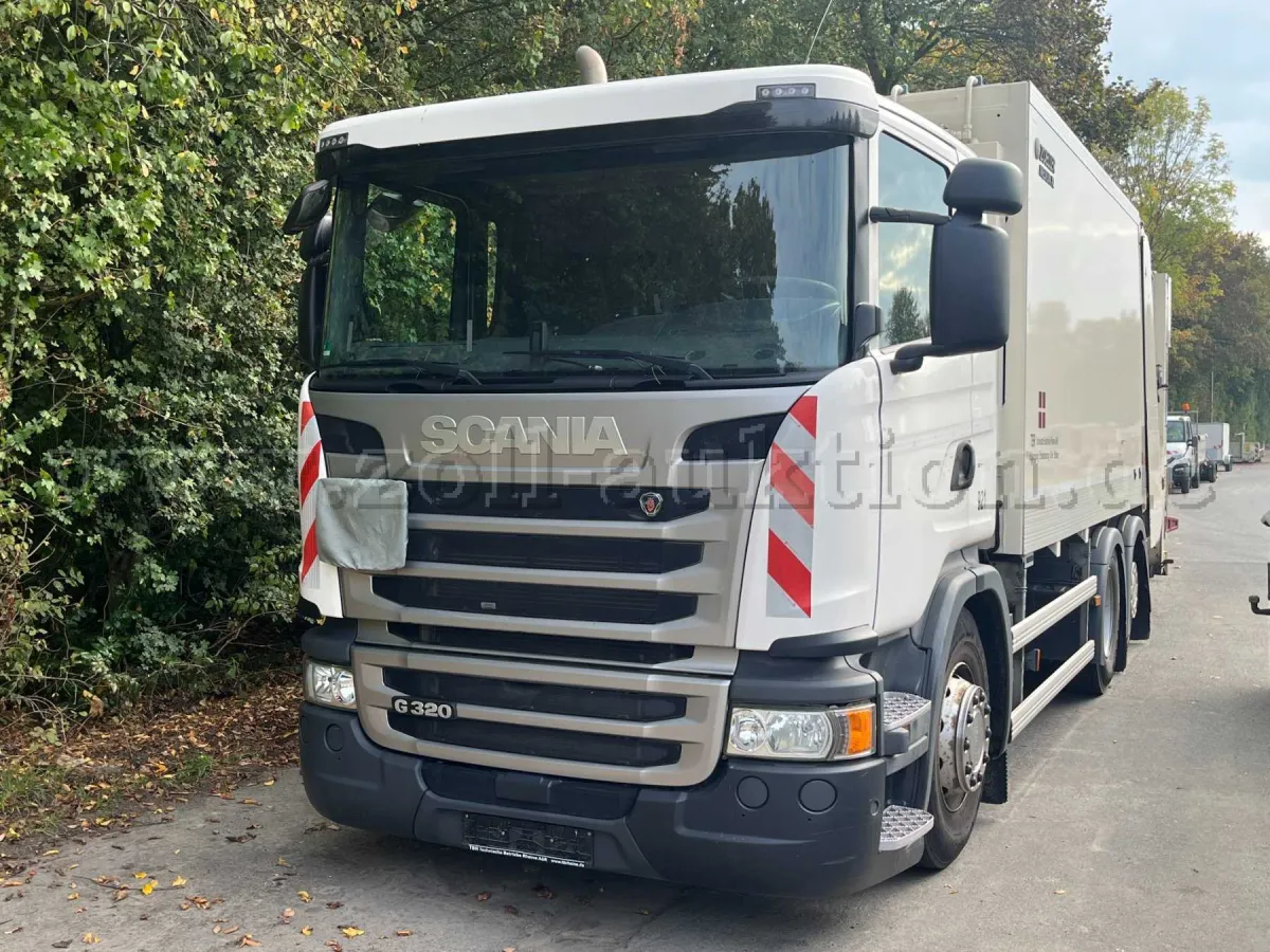 1辆二手Scania B6X2垃圾收集车,首次登记2016年6月29日
