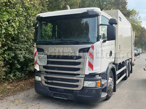 1辆二手Scania B6X2垃圾收集车，首次登记2016年6月29日