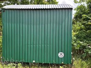 1-akslet skovarbejderbeskyttelsesvogn
