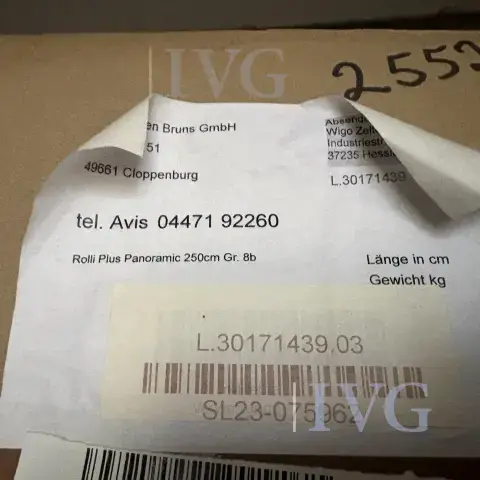 Vorzelt WIGO Rolli Plus Panoramic 250 cm Gr. 8b