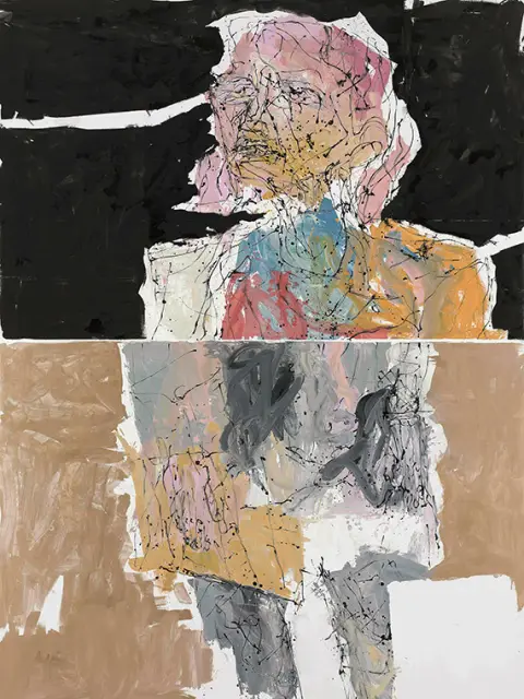 Georg Baselitz, Melancholisches Design, 2011
