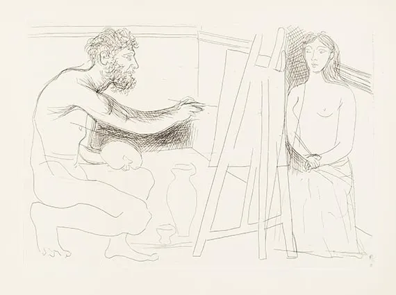 Pablo Picasso, Pablo Picasso - Honoré de Balzac. Det ukjente mesterverket.