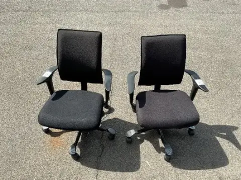 2 kontorstoler med hjul Håg 04