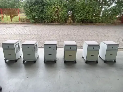 6x contenitori mobili Vitra Pick Up