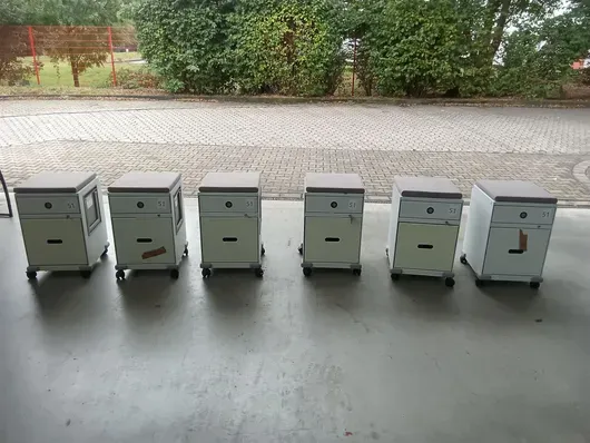 6x contenitori mobili Vitra Pick Up