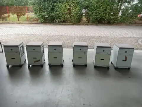 6x contenitori mobili Vitra Pick Up