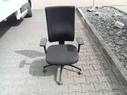 1 sedia girevole da ufficio Dauphin