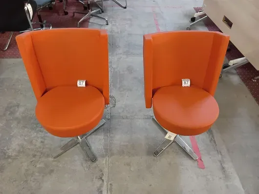 2x sedia da conferenza Materia Centrum Easy Chair