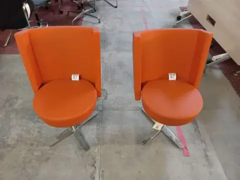 2x sedia da conferenza Materia Centrum Easy Chair