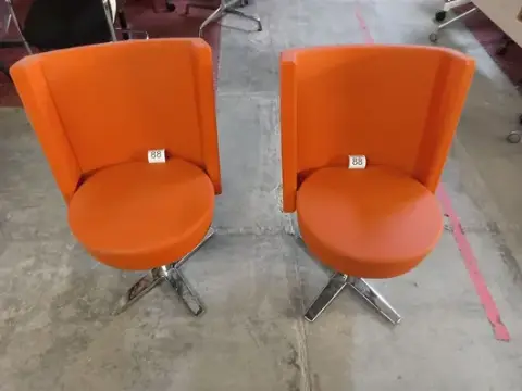 2x sedia da conferenza Materia Centrum Easy Chair
