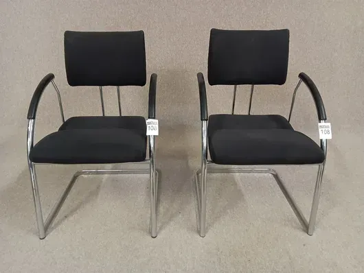 2x sedie a sbalzo Martin Stoll F/G12