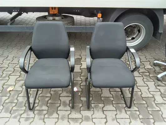 2x sedie a sbalzo Sedus Wien Wl-230