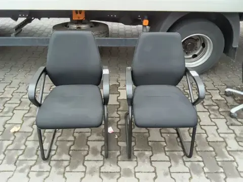 2x sedie a sbalzo Sedus Wien Wl-230