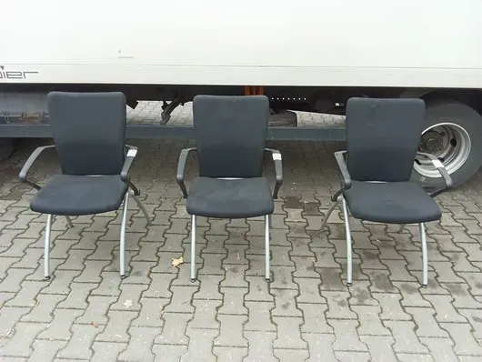 3 pz. sedia da conferenza Haworth Comforto