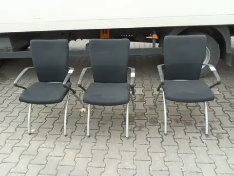 3 pz. sedia da conferenza Haworth Comforto