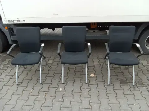 3 sedie da conferenza Haworth Comforto